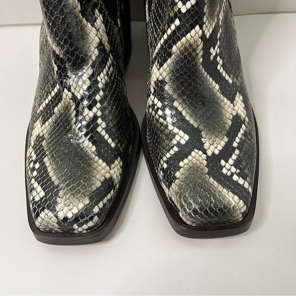 Rag & Bone Axis Boots Python Snakeskin Ankle Booties Womens Size 41 / US 11 - Picture 8 of 10